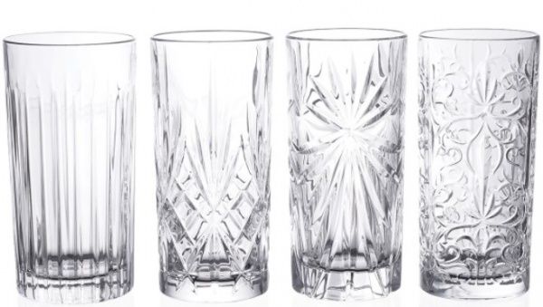 Набор стаканов высоких Mixology 368 мл 4 шт. RCR 