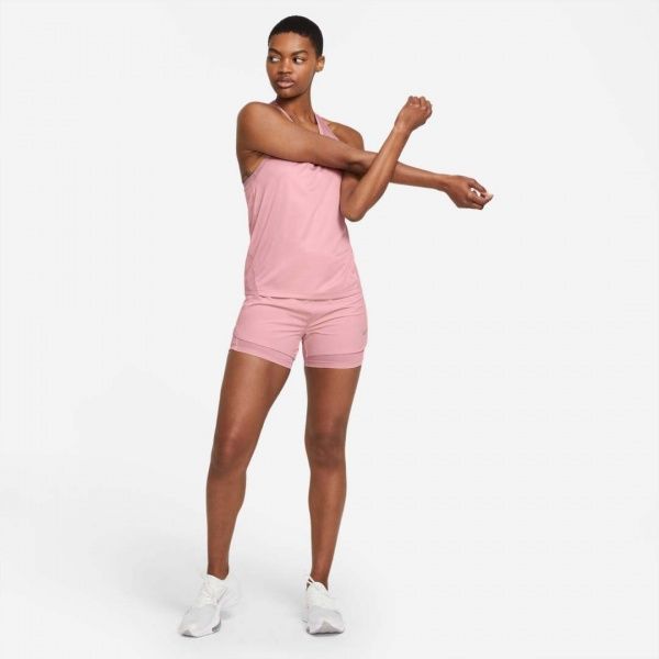 Майка Nike W NK MILER TANK RACER CZ1046-630 M рожевий