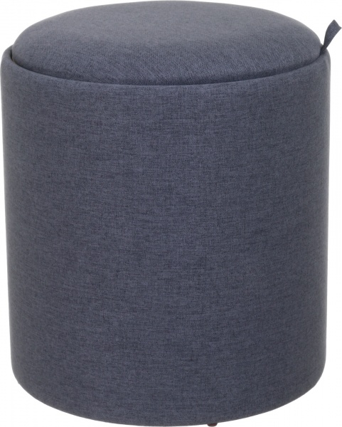 Скриня-пуф Bobbi темно-сірий 39х39х44 см 