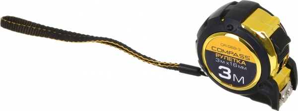 Рулетка Compass CR-G69-3 3 м x 16 мм