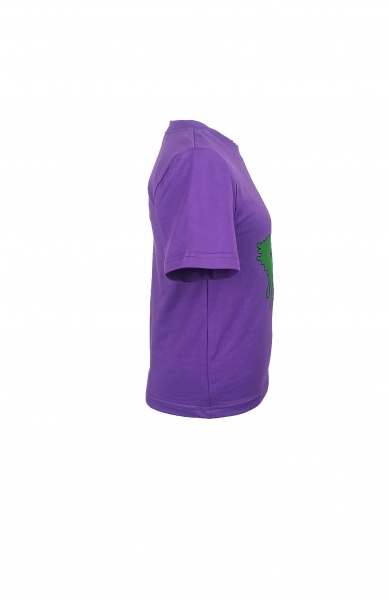 Футболка для девочек/для мальчиков WP Merchandise Halloween Клякса р.128–134 фиолетовый 22134 