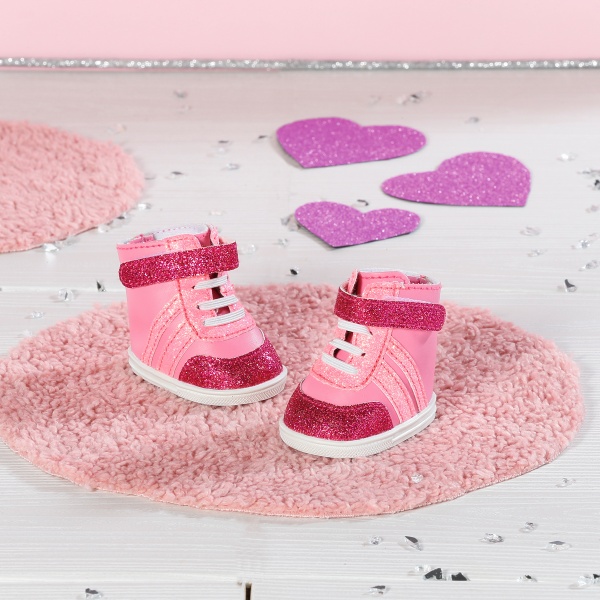 Взуття для ляльки Zapf Baby Born - Рожеві кеди 833889