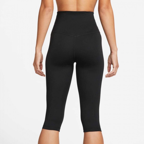 Лосины Nike W NK ONE DF HR CPRI TIGHT DV9024-010 р.XS черный