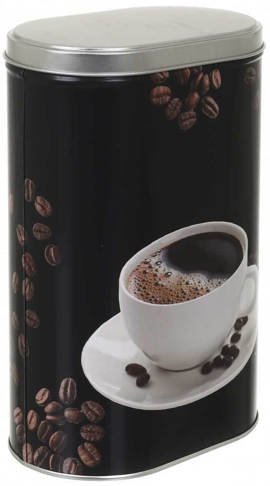 Емкость для хранения Flamberg Premium Loft Coffee черная 20,3х8,5х13,4 см