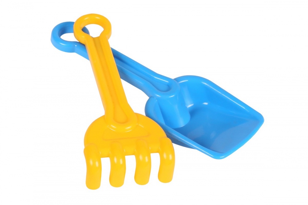 Набір для гри з піском PIXIE Лопатка + грабельки Б 1775
