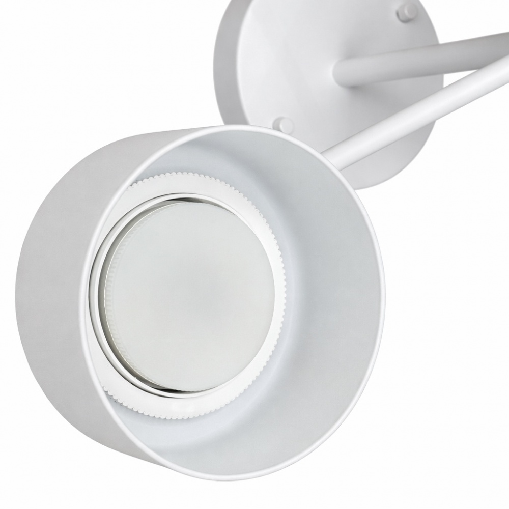 Люстра потолочная LIGHT SET DUSHA MS241 5x12 Вт GX53 белый/молочный