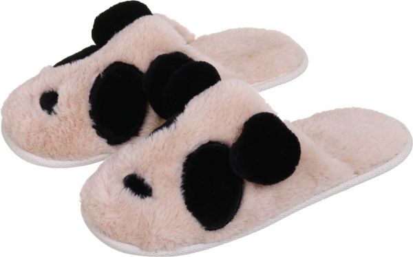 Тапки домашние La Nuit Home Panda р. 40 белый 