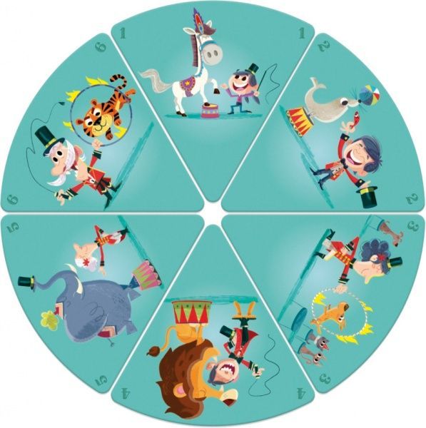 Игра настольная Janod Happy family Circus J02755