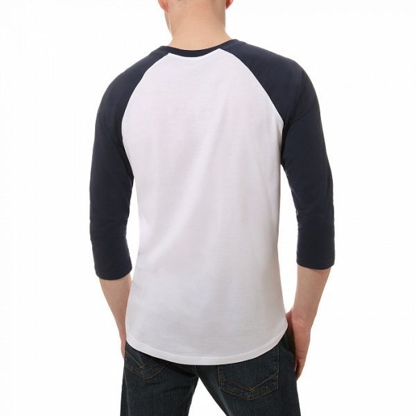 Футболка Vans CLASSIC RAGLAN V002QQTMW L білий