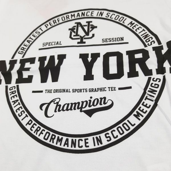 Футболка для хлопчика AKKU New York р.140 білий 9164 