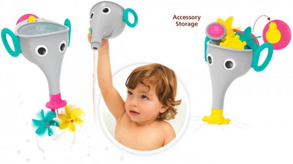 Игрушка для воды Yookidoo Веселый слоник Голубой 40206