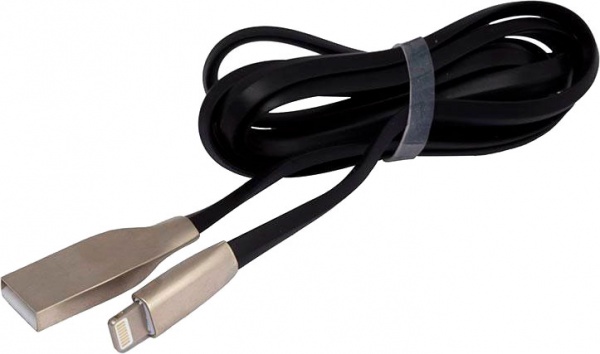 Кабель Greenwave USB – Apple Lightning 1 м чорний (DC-IP-102ZR, black) 