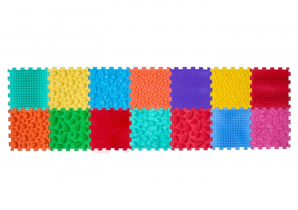 Массажный коврик Ортек Мега Микс Пазлы 14 элементов 10174