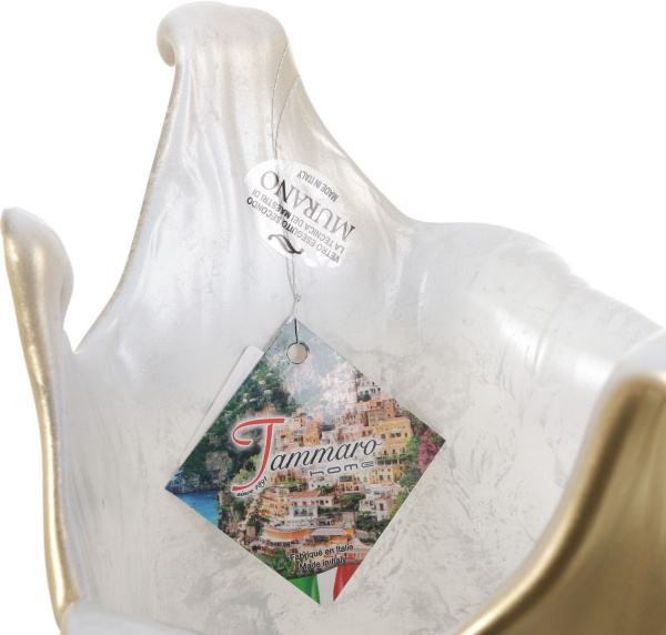 Ваза Antonio Tammaro Marmo 37 см золотая 