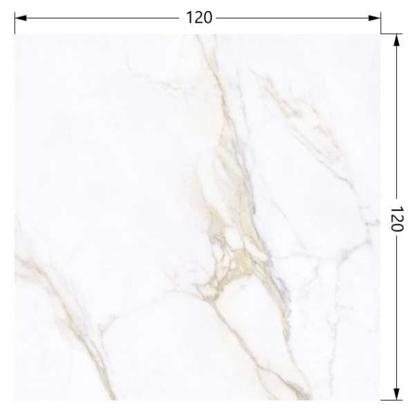 Плитка Cifre Даймонд голд пулідо 120x120 