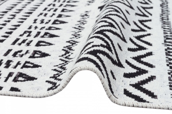 Килим Ekohali Arya AR 03 Black 120x180 см двосторонній 