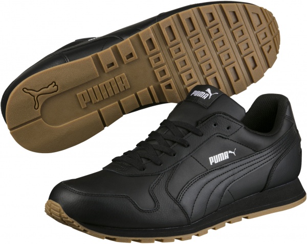 Кроссовки Puma ST RUNNER FULL L PUMA BLACK-PUMA BLACK 35913008 р.40 черный