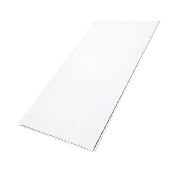 Панель ПВХ Riko Белый глянец RL 3089 6000x250x8 мм