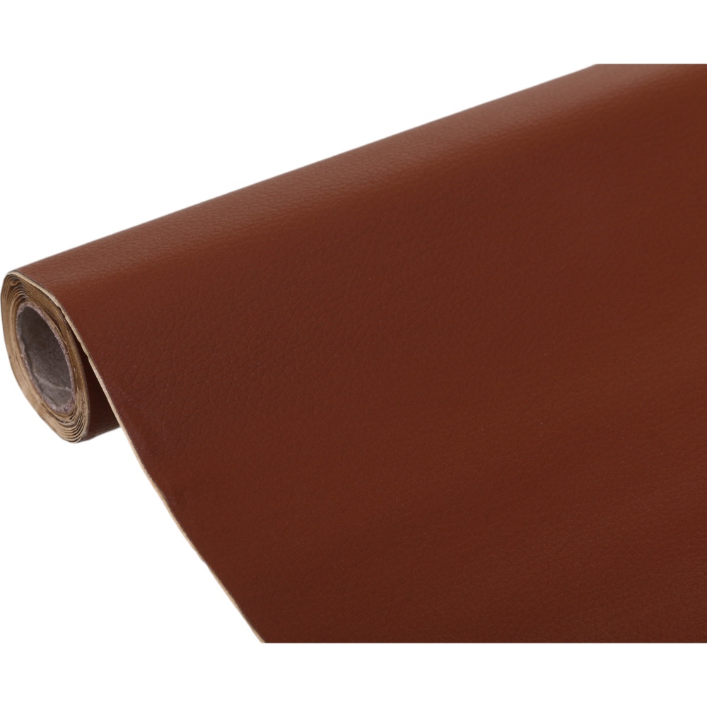 Самоклеющаяся экокожа Vivendi коричневая 0,5x1,35 м