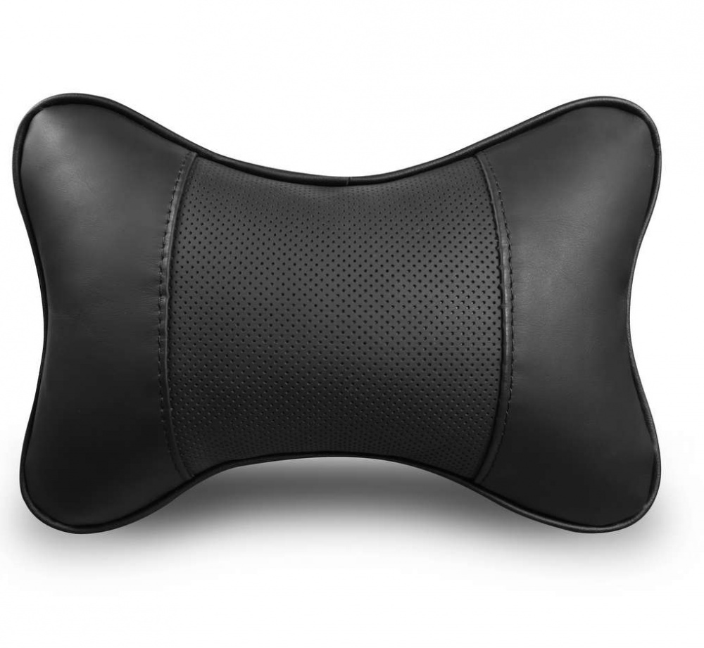 Подушка-подголовник Auto Assistance Proline 28х20х8 см черная AP-BL05