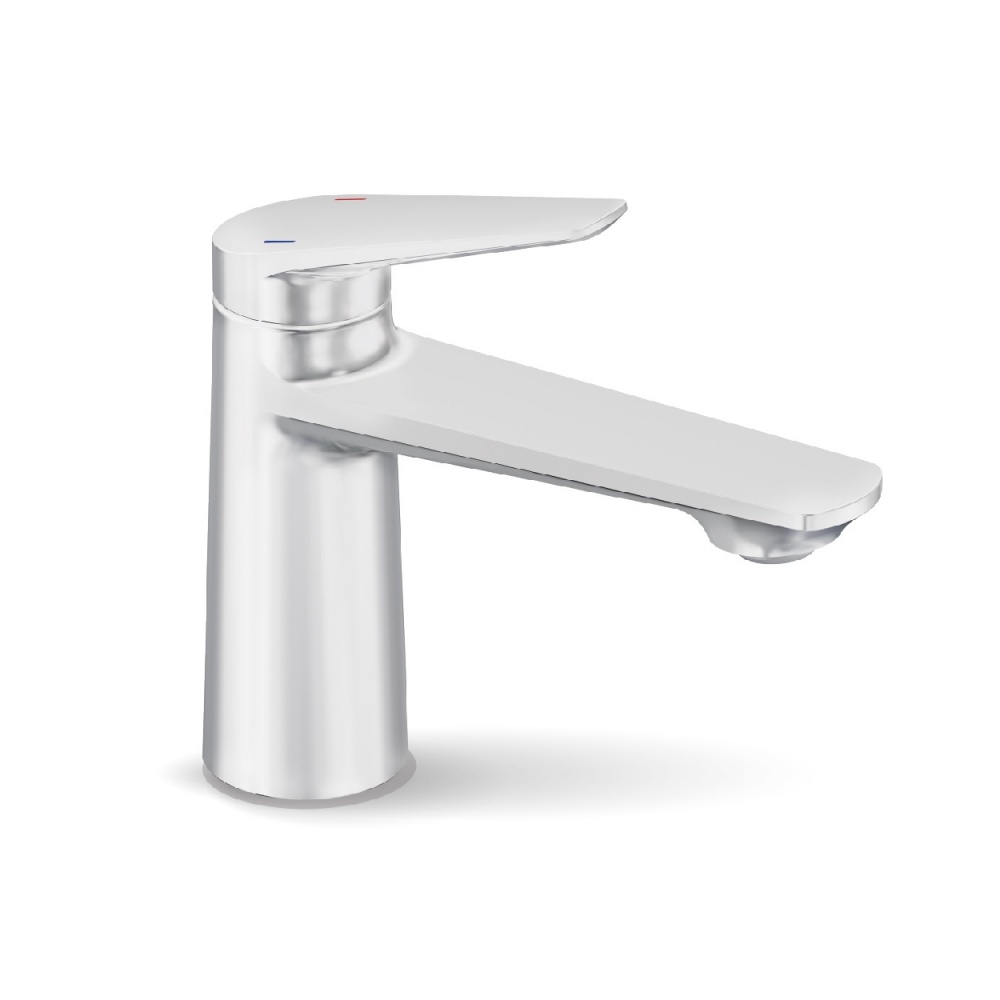 Смеситель для умывальника FADO S.r.l MIX0504W матовый белый