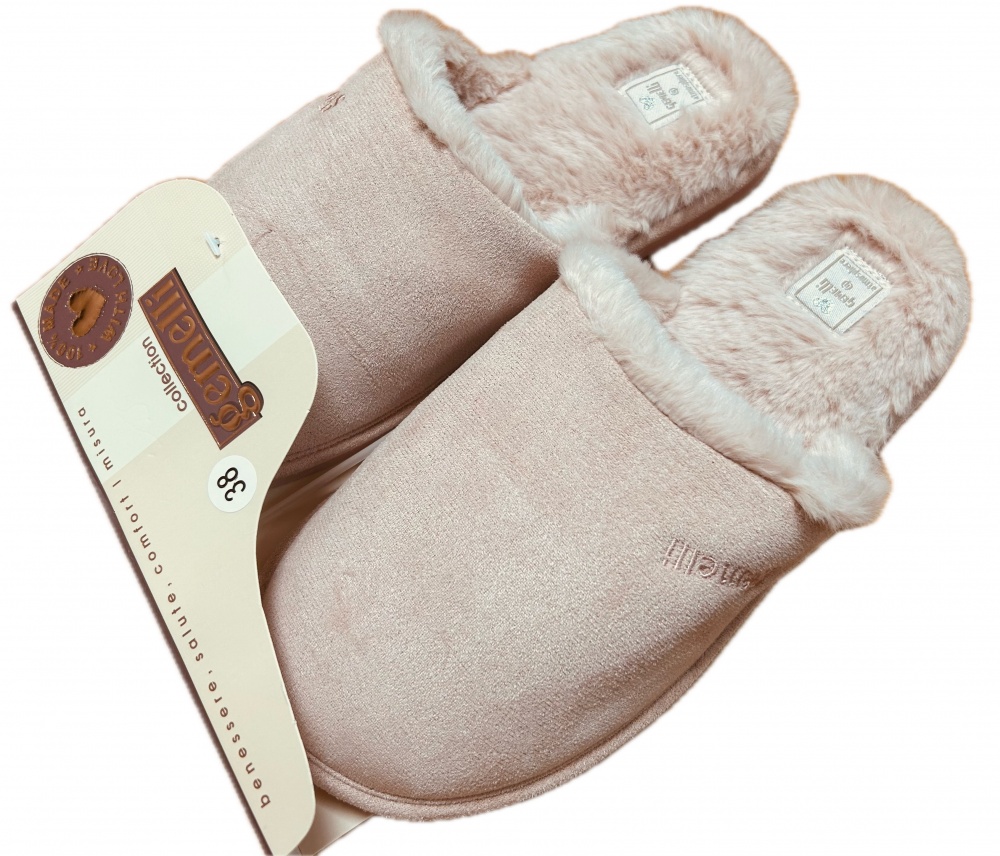 Тапки домашние Gemelli Ярославна р.41 пудровый