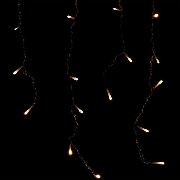 Гирлянда-штора LED 180 ламп 1x4 м белая