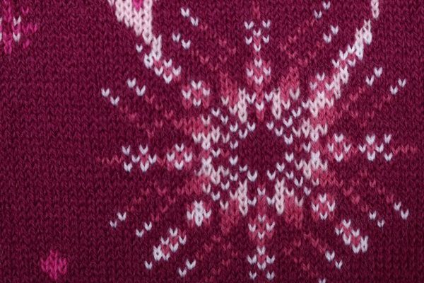 Шапка HUPPA В'язана FLAKE 2, L р.55-57 бордовий 80510200-94234-00L 