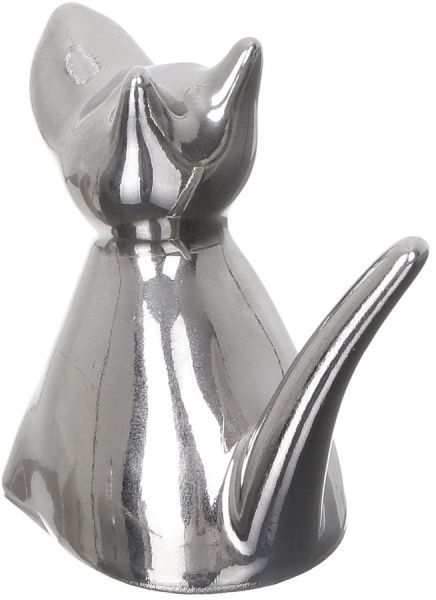 Підставка для прикрас Собака 7 см платиновий