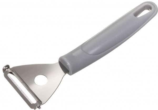 Нож для чистки овощей горизонтальный серый Flamberg