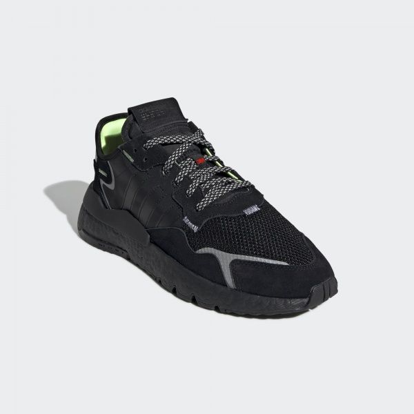 Кроссовки Adidas NITE JOGGER EE5884 р.9 черный