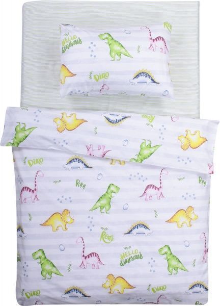 Комплект постельного белья Україна Динозаврики разноцветный 