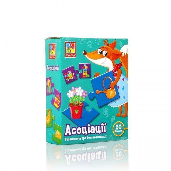 Розвивальна гра Vladi Toys Асоціації VT1804-33