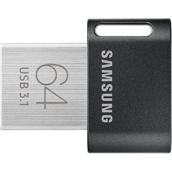 Накопичувач Samsung Fit plus 64 ГБ USB 3.1 grey (MUF-64AB/APC) 
