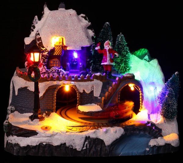 Декорація новорічна з підсвіткою ACJ000320 в асортименті світлодіодна (LED) 17 см 