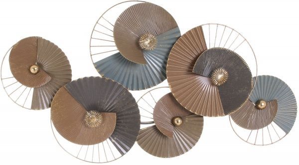 Декор настенный Гламур 50x91 см коричневый 