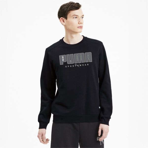 Джемпер Puma ATHLETICS Crew 58345401 р. L черный