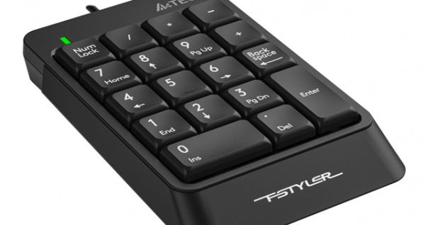 Клавиатура A4Tech (FK13P (Black)) Fstyler Numeric Keypad USB black 