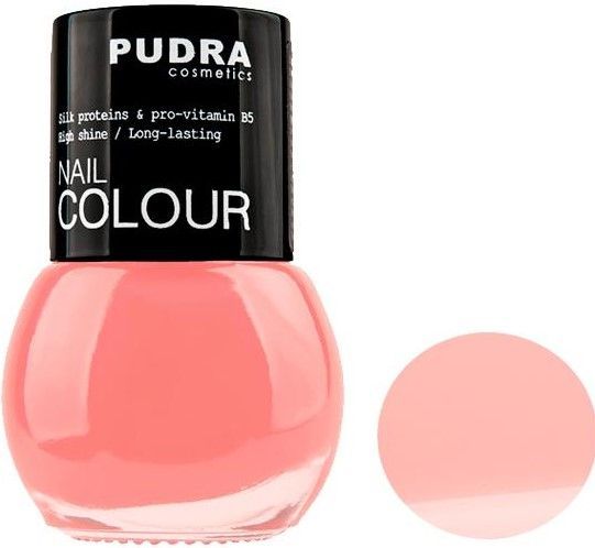 Лак для нігтів Pudra Cosmetics Nail Colour №19 бежево-рожевий 13 мл 