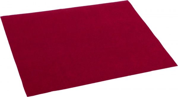 Фетр бордовий,  1 мм, 42,5x33 см