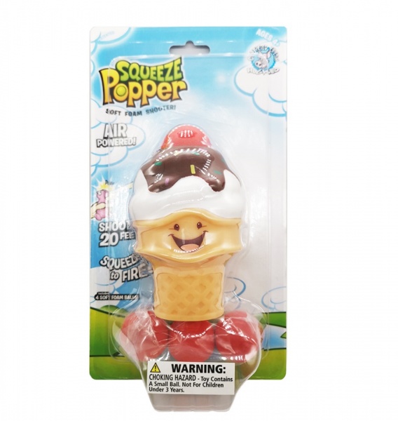 Стріляюче звірятко Squeeze Popper Морозиво 55637 
