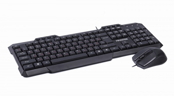 Комплект клавиатура и мышь Maxxter мультимедийная KMS-CM-02-UA 