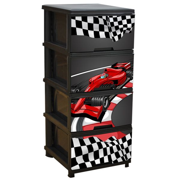 Комод пластиковий Алеана Раллі 940x390x450 мм