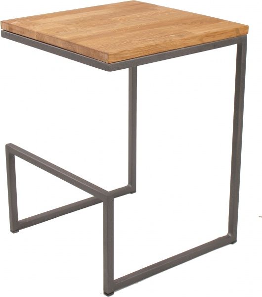 Табурет Метал Арт Вега 28212 дерево світле / чорний 