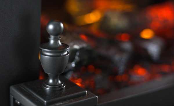 Камінокомплект ASTRA FLAME Артеміда BLACK + Прометей