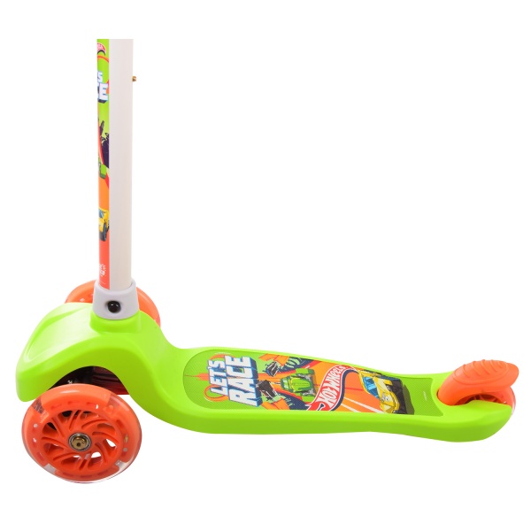 Самокат Hot Wheels зеленый LS2115 