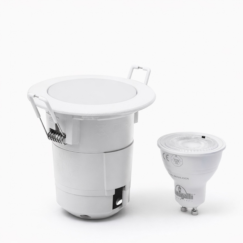 Світильник вуличний вбудований FUMAGALLI TERESA 90 GU10 10 Вт IP55 білий