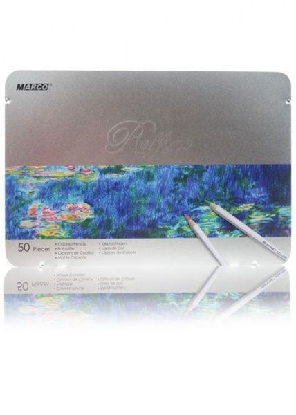 Олівці кольорові Raffine 50 кольорів 7100-50TN Marco