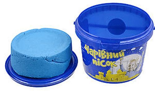 Набір для творчості Strateg Чарівний пісок блакитний