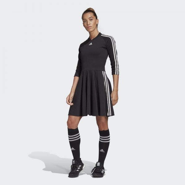 Платье Adidas W 3S Dress FL6901 р. XS черный